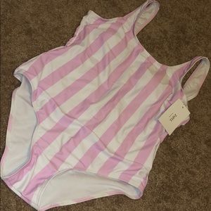 NWT Pink & White Swimsuit